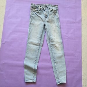 Light Blue Women's Jeans AE 6 Regular